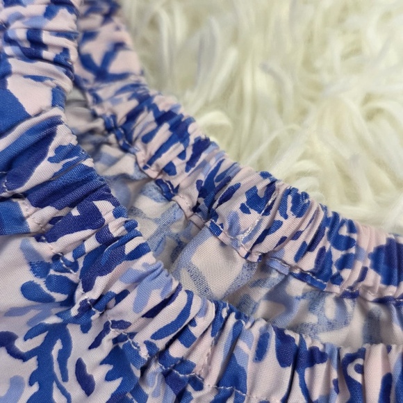 Lilly Pulitzer Off - The - Shoulder Top "Calla Lilly Pink" - Picture 9 of 10